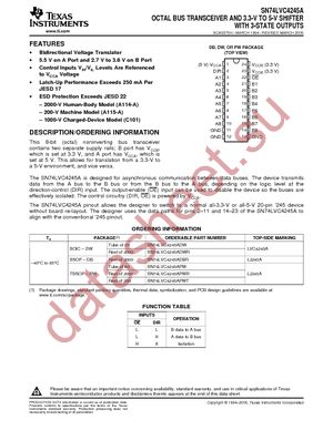 SN74LVC4245ADBR datasheet  